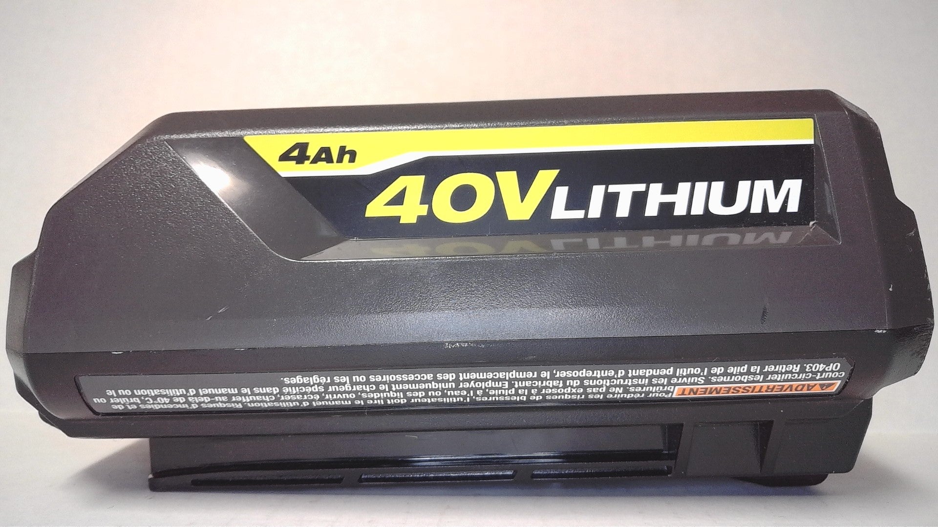 Ryobi OP40404 40V Battery 4.0 Ah Lithium-Ion Battery (7197267755246)